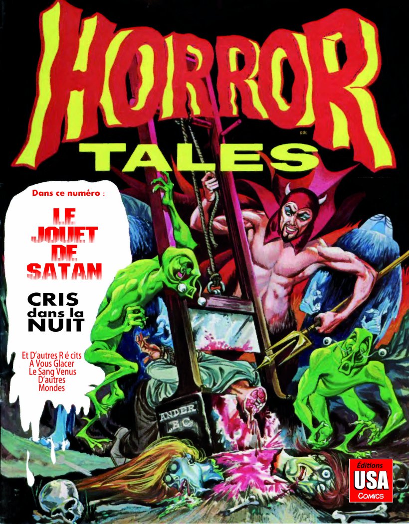 Couverture Horror Tales